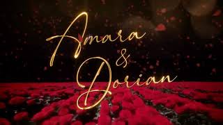 Endless Rose Field Wedding Backdrop
