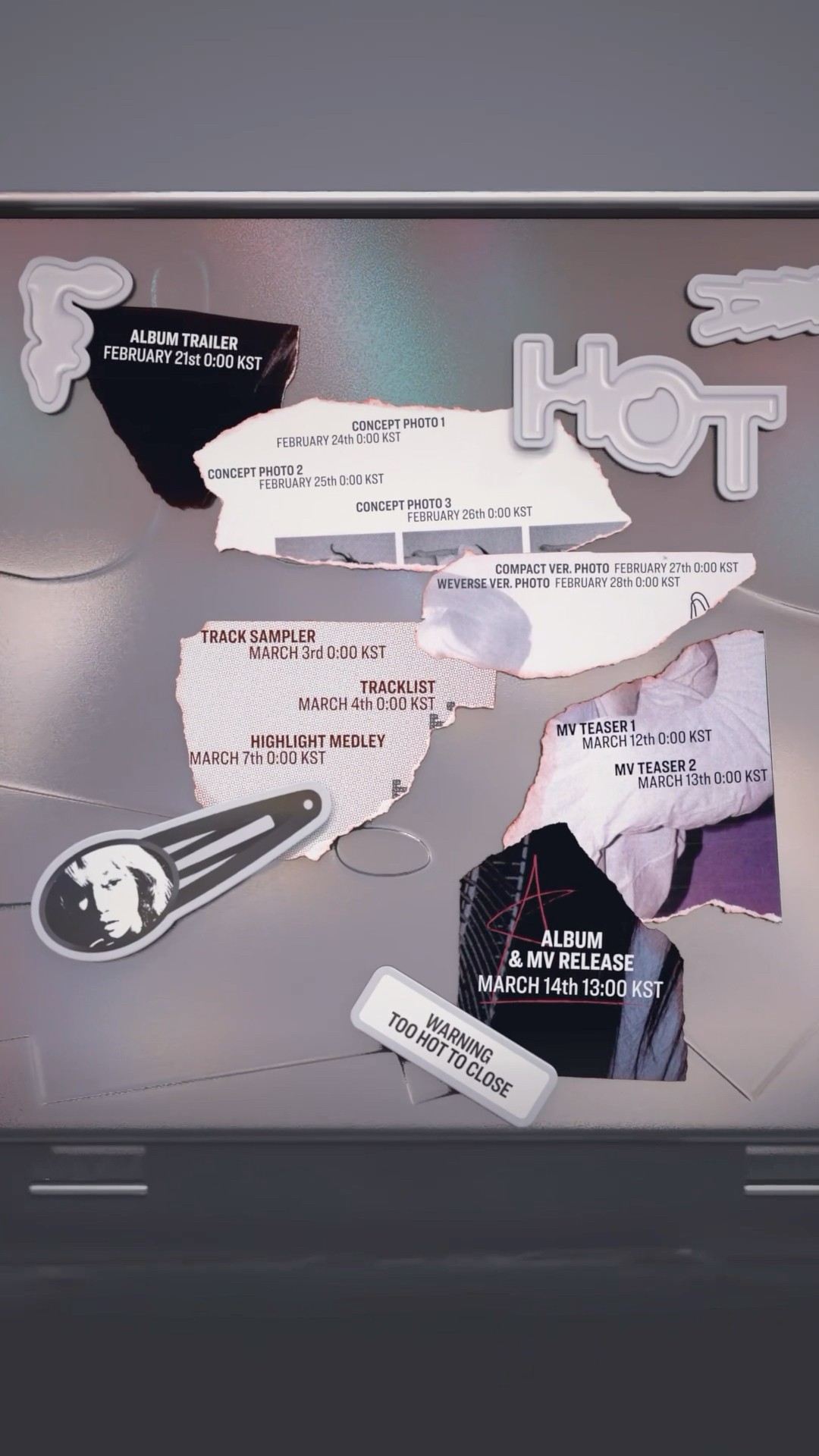 LE SSERAFIM (르세라핌) 'HOT' PROMOTION TIMETABLE