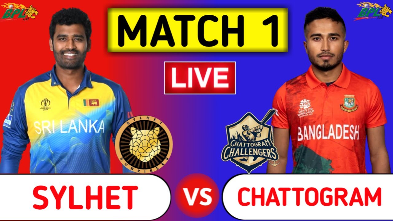 Chattogram Challengers Vs Sylhet Strikers Live | CCH vs SYL Live Score | Bangladesh Premier League