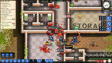 Prison Architect - riot police arived too late