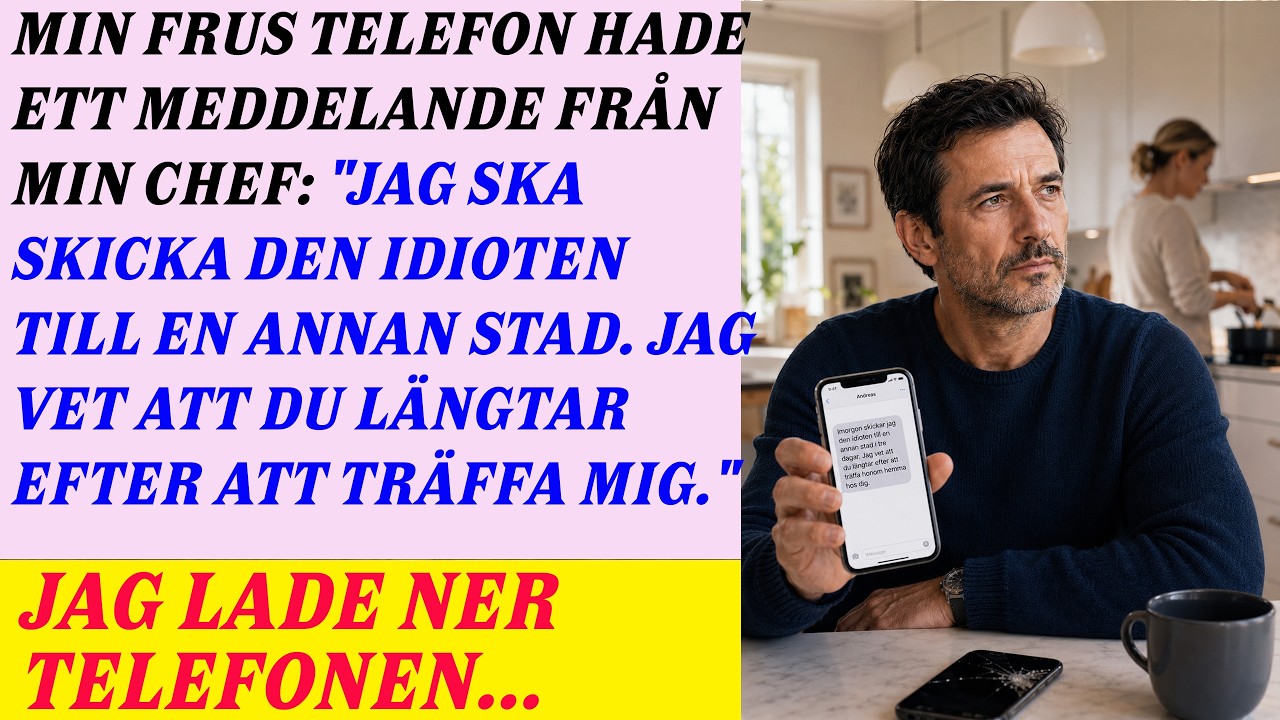 ”Imorgon skickar jag den idioten till Göteborg i tre dagar. Jag längtar efter att få träffa dig hemma hos mig igen.” Orden stod på min frus telefonskärm, och avsändaren var min bäste vän sedan...