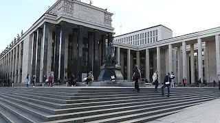 Главный вход Ленинки открылся после реставрации