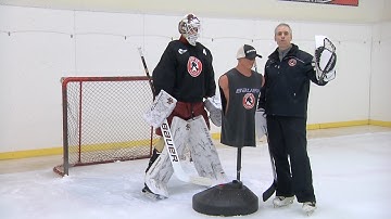 Dealing with Screens || Pure Goalie Drill Powered by Stop-It Goaltending