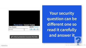 How to download safelinking locked file