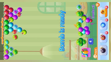  Bubble shooter Android gameplay l bubble shooter game level 81-82 l Bubble Shooter