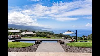 SOLD! A Rare Offering! Unparalleled Ocean Coastline Views, Hm and Pool on 5.24ac in Hawaii!