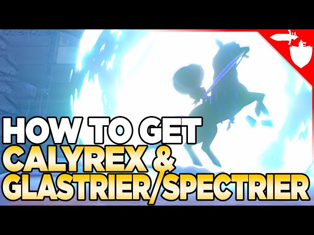 Pokémon Sword and Shield Crown Tundra: How to catch Calyrex, Glastrier,  Spectrier