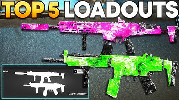 NEW TOP 5 *OVERPOWERED* META LOADOUTS in WARZONE! 👑