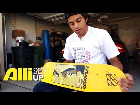 Paul Rodriguez Skateboard Setup Alli Sports - YouTube