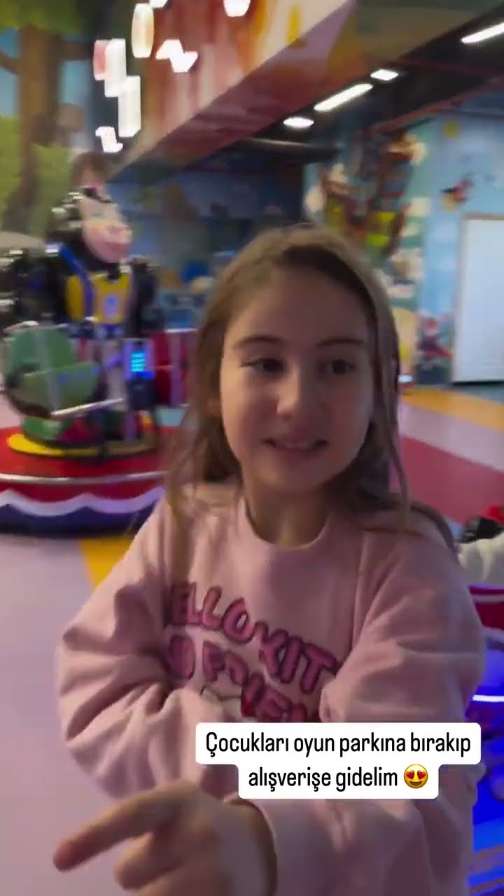 Çocukları oyun parkına bırakıp alışverişe gidelim ❤️