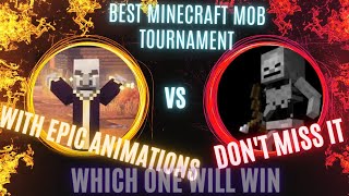 Minecraft But .. it's worlds biggest Minecraft mob tournament which leave you.......