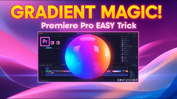 Create BEAUTIFUL Gradient Shapes & Backgrounds in Premiere Pro! | Easy Color Trick You MUST Try