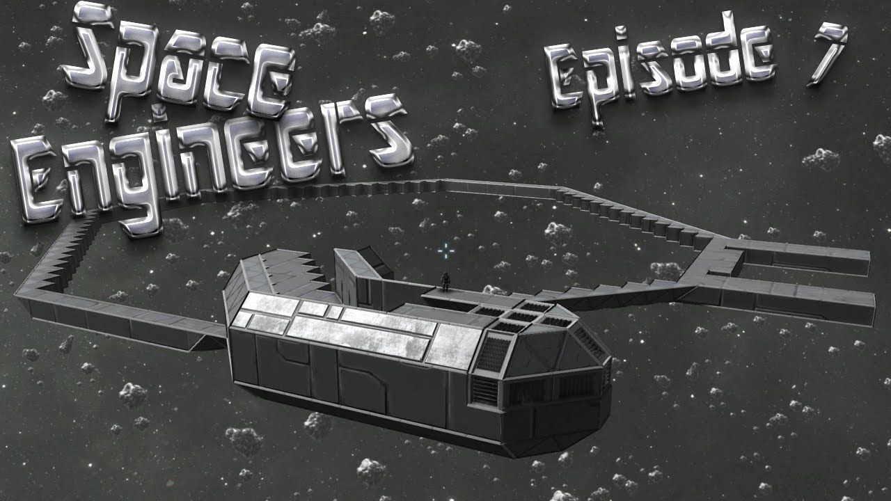 Let's Play Space Engineers - Episode 7: Millennium Falcon Project Part ...