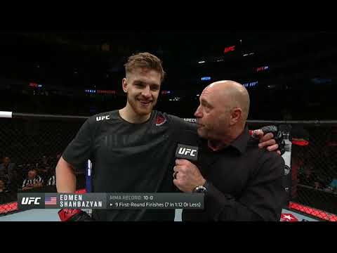 UFC 239 Edmen Shahbazyan Octagon Interview