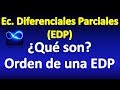 01.  ¿Qué son las ecuaciones diferenciales parciales?