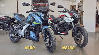 2024 Bajaj Pulsar N160 Vs Bajaj Pulsar NS 160 Detailed Comparison - Which One Should You Buy ?