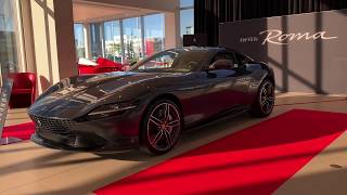 Ferrari Roma - Private Showing \& Walk Around Video in Ferrari Showroom !