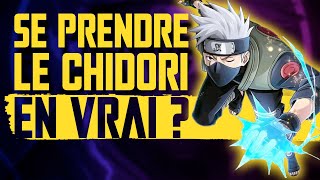 NARUTO : Se prendre le CHIDORI de KAKASHI en VRAI, ça fait quoi ?