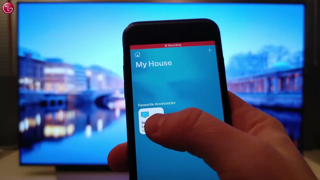 [LG WebOS TVs] How To Control The TV With Apple HomeKit - WebOS 6.0 video thumbnail