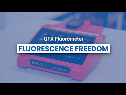 DeNovix QFX Fluorometer: Powerful, Sensitive Fluorescence Quantification