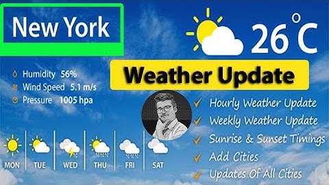 How to Check Weather Update Online | Weather Forecast