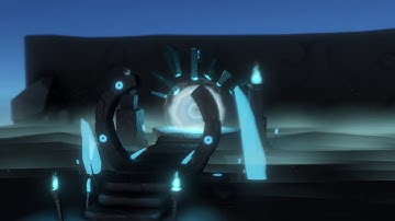 Fantasy magic portal in Unity