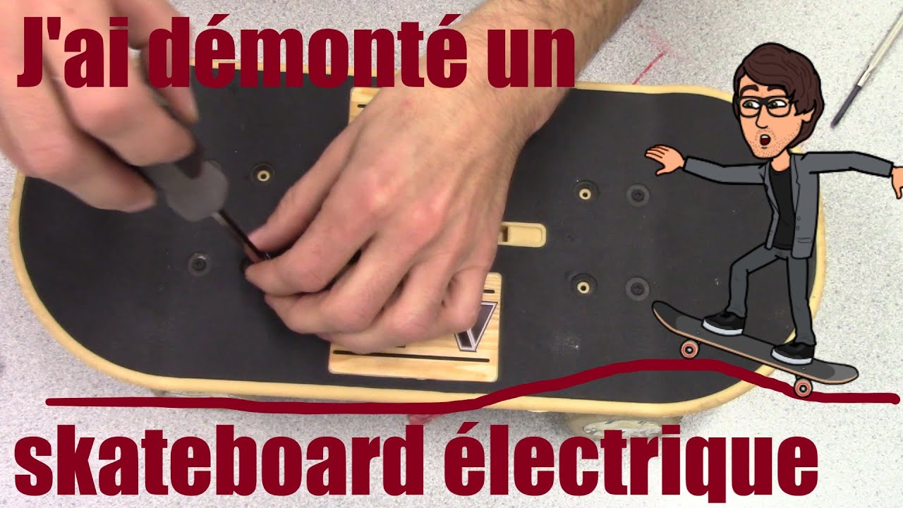 J'ai démonté le skateboard télécommandé de mon fils - Apprends en