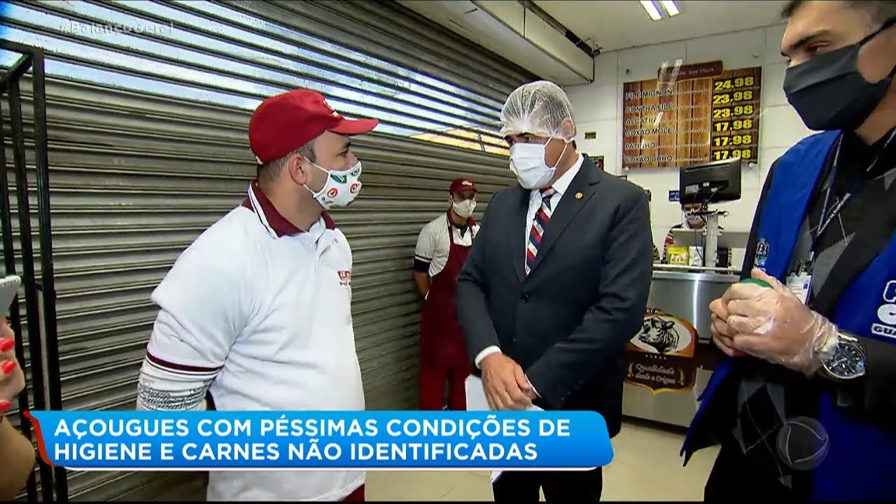 Xerife do Consumidor faz blitz em açougues e flagra péssimas condições de higiene