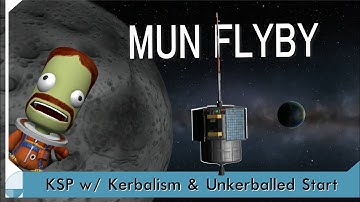 Mun Flyby - KSP Modded Career