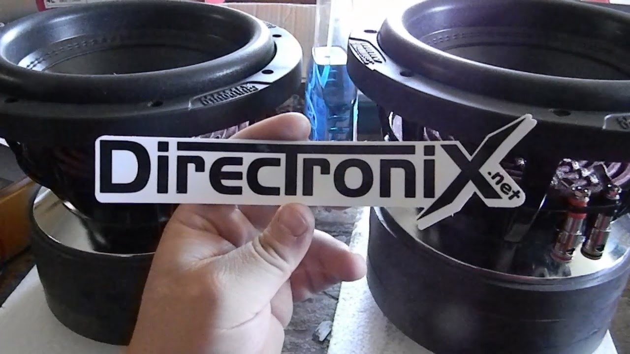 Directronix Sundown X8 v3 Reconed Subwoofer Review YouTube