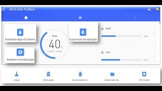 Otimizar, Acelerar, Limpar, Desinstalar APPS desnecessários do sistema e muito mais na TV BOX