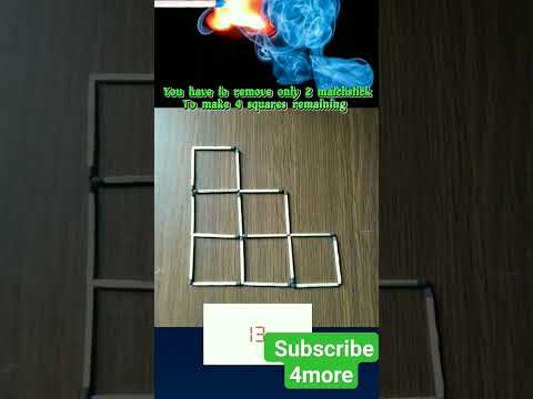 MATCHSTICK RIDDLES PUZZLES