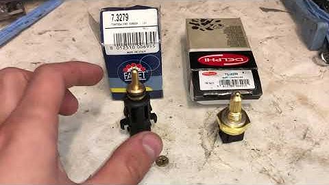 BMW E46 Petrol Engine Coolant Temperature Sensor 1 Location Replacement How To DIY 320 323 325 328
