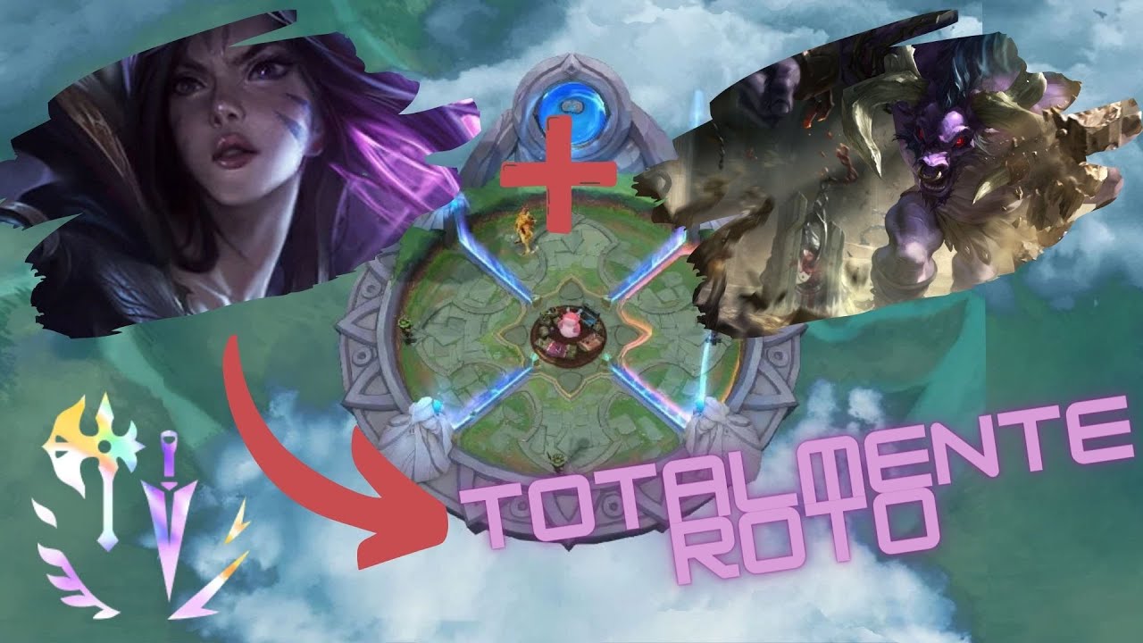 Kai'sa y Alistar en 2v2v2v2? TOTALMENTE ROTO | Modo Arena 2v2v2v2