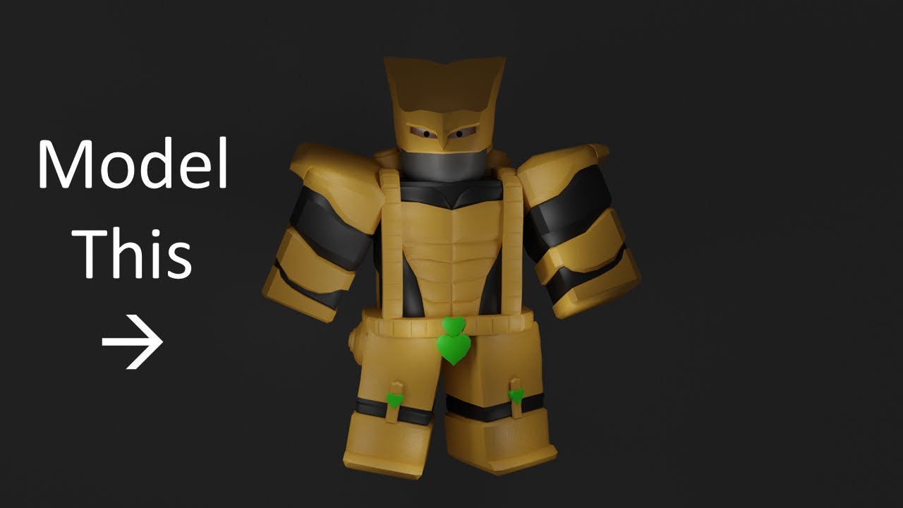 A Roblox man face, 3D models download