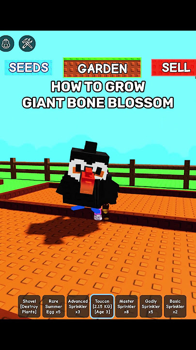 How to grow super giant bone blossom in #growagarden #shorts