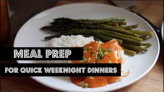 Meal Prep for Weeknight Dinners