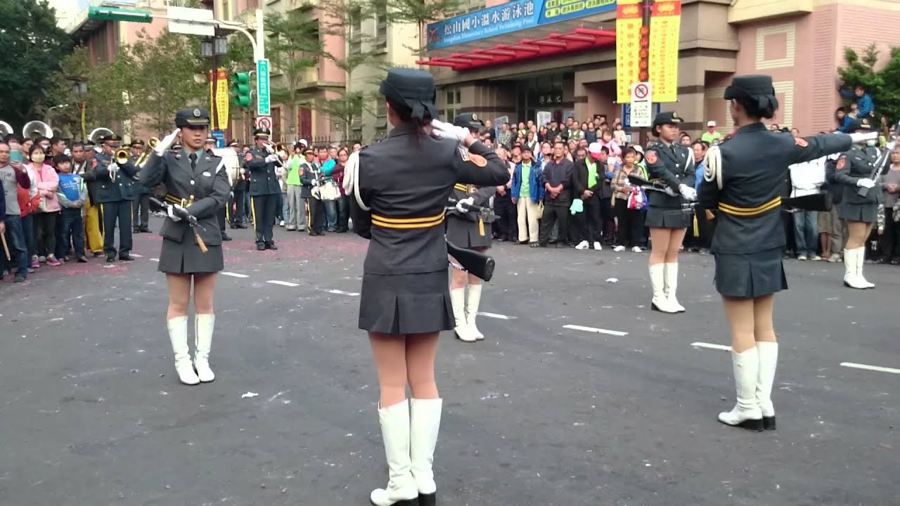 宜蘭國光儀隊表演