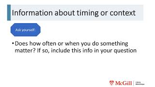Ask module video 2 Asking answerable questions