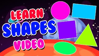 Learn about SHAPES | Shapes song + Kids Video | Circle song
