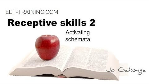 CELTA Teaching receptive skills 2