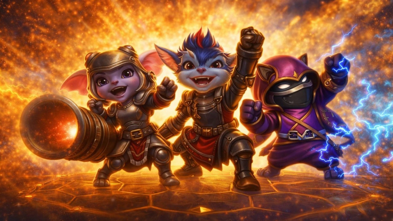 Yordles TFT Easy Game Easy Win 🔥 | Yordles Comp Gameplay