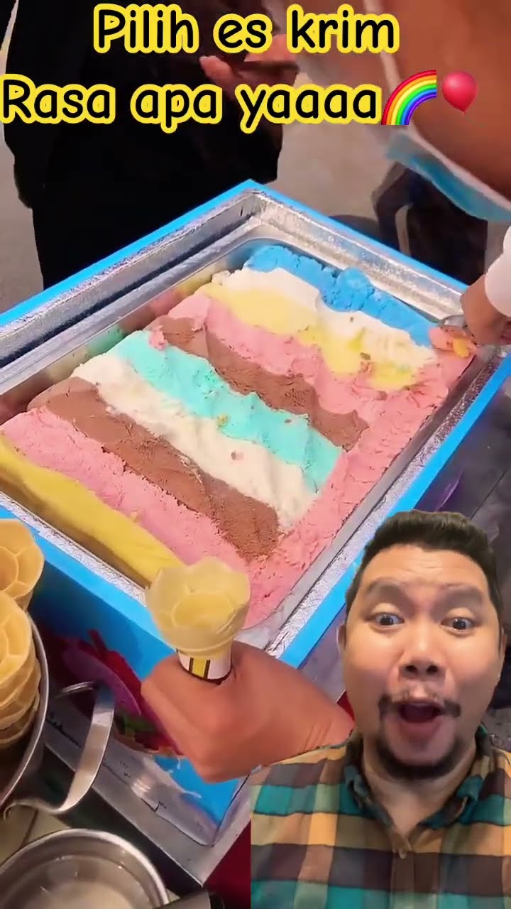 PILIH ESKRIM RASA APA YA!!??? #shortsfeed #funny #icecream #shortsfeed