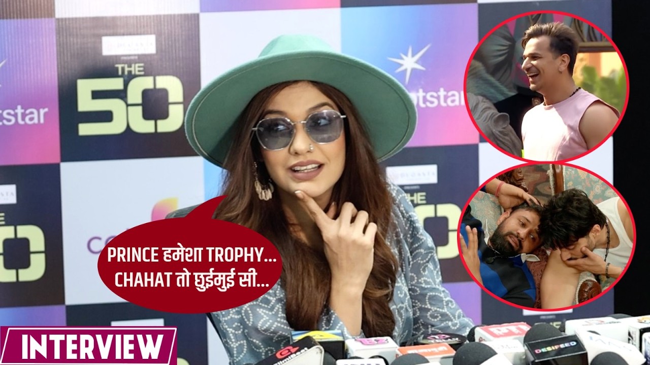 The 50 Divya Agarwal Eviction Interview: On Rajat-Chahat  Relation, Slams Prince, Bhavya & Vanshaj