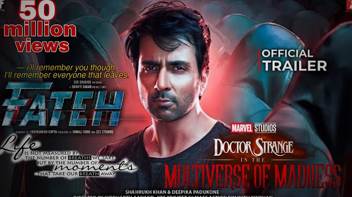Fateh | Official Trailer l Sonu Sood | Jacqueline Fernandez | In Cinemas 10th January
