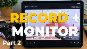 Turn Your iPad Pro into a Budget Camera Monitor + Recorder (Part 2)