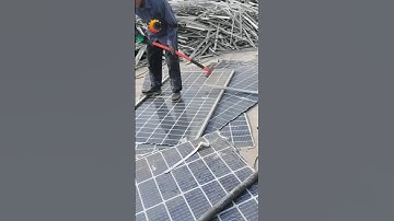 Solar PV Panel Recycling: Which Method Do You Prefer #solarrecycling #solarpanelrecycling