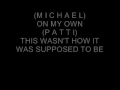 ON MY OWN By Patti Labelle & Michael Mcdonald 1986 Midi CW2004,Video,Lyrics By Zoilo M Hingabay 2 Ma