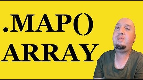 How to Map Through an Array JavaScript?