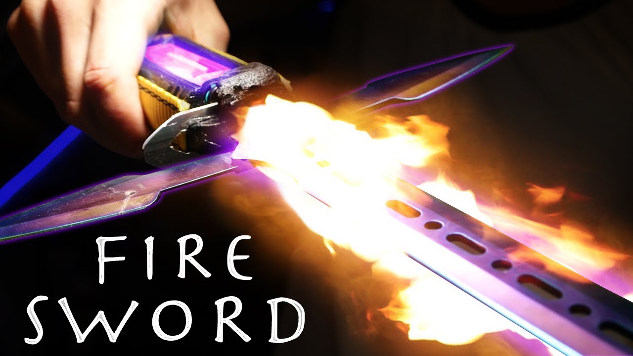 How To Make A Fire Sword